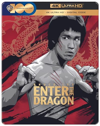 Enter the Dragon (4K Ultra HD + Digital/50th Anniversary/Steelbook) [4K UHD]