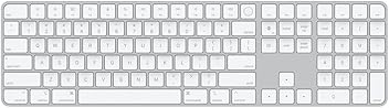 Image of Magic Keyboard com Touch ID e teclado numérico para Mac com processador Apple