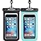 Hiearcool Waterproof Phone Pouch, Waterproof Phone Case for iPhone 15 14 13 12 Pro Max, IPX8 Cellphone Dry Bag Beach Cruise Ship Essentials 2Pack-8.3&#34;