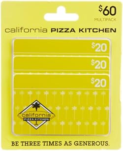 California Pizza Kitchen Gift Cards, Multipack of 3