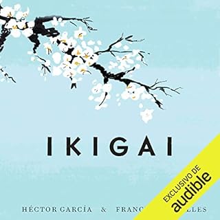 Diseño de la portada del título Ikigai: Los secretos de Japón para una vida larga y feliz