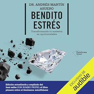 Diseño de la portada del título Bendito estrés