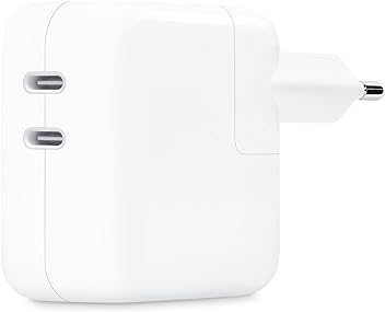 Image of Adaptador de energia USB-C de 35W com duas portas