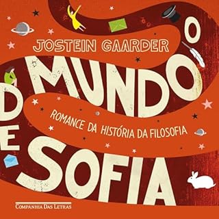 O mundo de Sofia Audiolivro Por Jostein Gaarder, Leonardo Pinto Silva - tradutor capa