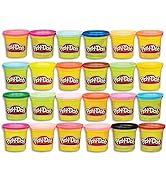 Play-Doh Modeling Compound 24-Pack Case of Colors, Non-Toxic, Multi-Color, 3-Ounce Cans, Ages 2 a...