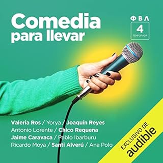 Diseño de la portada del título Comedia para llevar - temporada 4