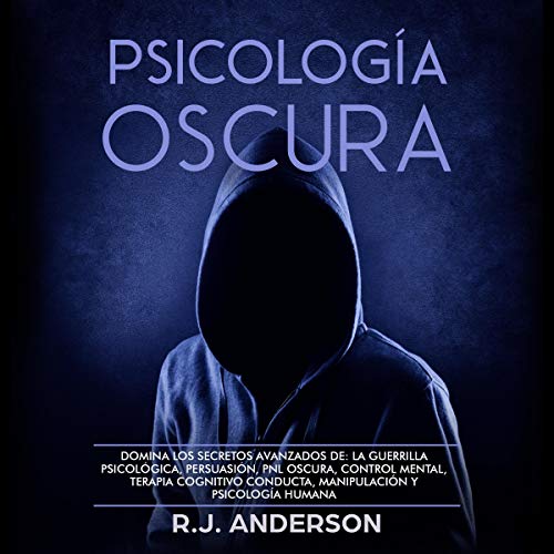 Diseño de la portada del título Psicología Oscura