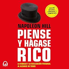 Diseño de la portada del título Piense y hágase rico