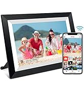 FRAMEO 10.1 Inch Smart WiFi Digital Photo Frame 1280x800 IPS LCD Touch Screen, Auto-Rotate Portra...