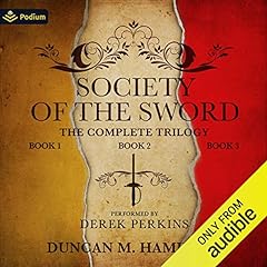 Page de couverture de The Society of the Sword Trilogy