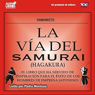 Diseño de la portada del título La Via del Samurai (Hagakure)