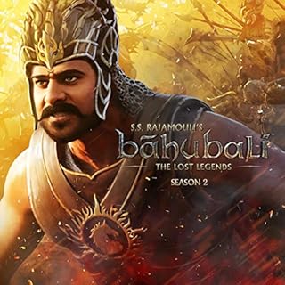 Diseño de la portada del título S.S. Rajamouli's Baahubali Season 2: The Lost Legends