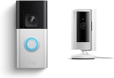 All-new Ring Battery Doorbell Pro with Ring Indoor Cam, White