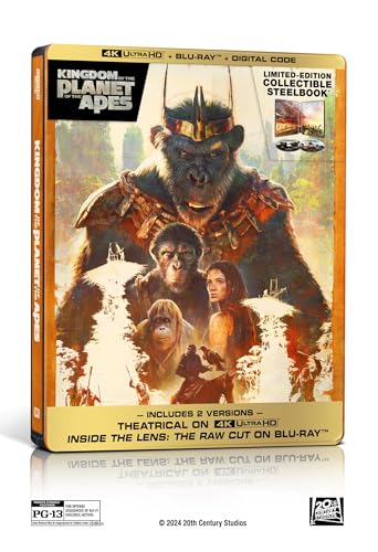 Kingdom Of The Planet Of The Apes - UHD/BD Combo + Digital + Steelbook [4K UHD]