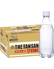 【強炭酸】コカ・コーラ カナダドライ ザ・タンサン ストロング ラベルレス 430ml ×24本