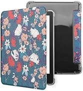 WALNEW Case for Kindle Paperwhite 11th Generation 2021 and Signature Edition,PU Leather Cover for...