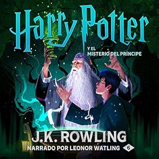 Diseño de la portada del título Harry Potter y el Misterio del Príncipe