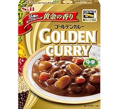 S&B ゴールデンカレーレトルト中辛 200g×5箱