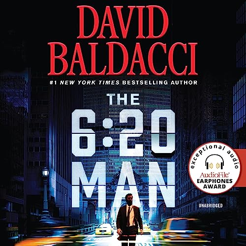 The 6:20 Man Audiolibro Por David Baldacci arte de portada