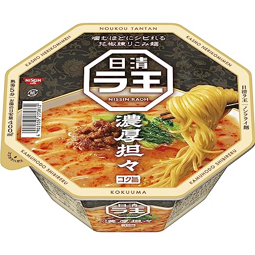 日清食品 日清ラ王 濃厚担々 128g×12個