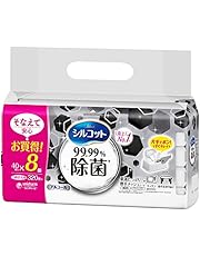 シルコット ウェットティッシュ 除菌 アルコールタイプ 99.99除菌 詰替 40枚入り x 8個