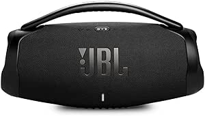 JBL, Caixa de Som, Boombox 3 Wi-Fi, Bluetooth, À Prova D&#39;água e Poeira - Preto