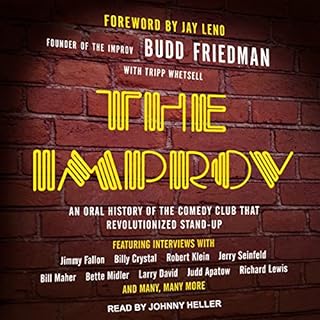 The Improv Audiobook By Budd Friedman, Tripp Whetsell, Jay Leno - foreword cover art