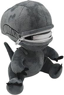 Peluche Alien Xenomorph Zippermouth, Personnage de Film en Peluche Xenomorph, Oreiller décoratif pour canapé, décoration d...