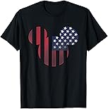 Disney Mickey Mouse Americana Ears shape T-Shirt