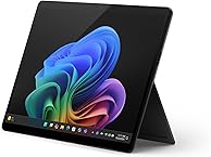 Microsoft Surface Pro | Copilot+ PC | 13” OLED Touchscreen | Snapdragon® X Elite (12 Kerne) | 16GB RAM | 256GB SSD | neuestes Modell, 11. Edition | Schwarz | exklusiv auf Amazon