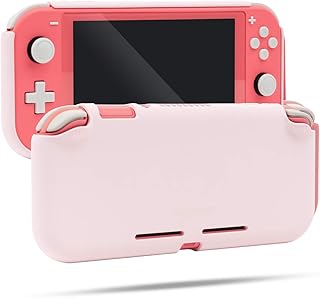 Capa de silicone macio GeekShare para Nintendo Switch Lite, anticolisão, antiderrapante, à prova de choque, capa protetora...