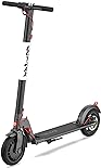 Gotrax GXL V2 Electric Scooter, 8.5" Solid Tire, Max 12 Mile and 15.5Mph Speed Power by 250W Motor, Lightweight 25.95lb and Cruise Control, Aluminum Alloy Frame Foldable Escooter for 13+ Teens Adults