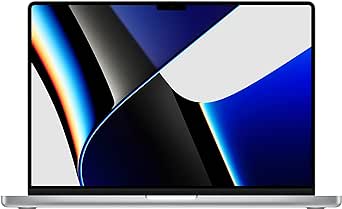 Apple notebook MacBook Pro (de 16 polegadas, Processador M1 Pro da Apple com CPU 10‑core e GPU 16‑core, 16 GB RAM, 512 GB SSD) - Prateado