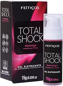 Total Shock Morango - 15 G.- AIRLESS, Feitiços Aromáticos