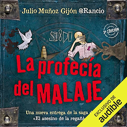 Diseño de la portada del título La profecía del Malaje