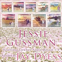 Page de couverture de Heartland Cowboy Christmas Box Set Books 1-9