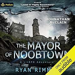 The Mayor of Noobtown Audiolibro Por Ryan Rimmel arte de portada