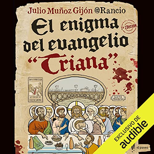 Diseño de la portada del título El enigma del Evangelio Triana