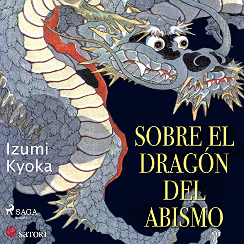 Diseño de la portada del título Sobre el dragón del abismo