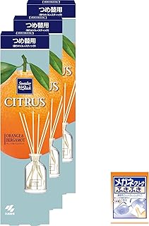 【Amazon.co.jp限定】 【まとめ買い】Sａｗａｄａｙ香るSｔｉｃｋつめ替用フルーツ オレンジ&ベルガモット 70ml×3個(おまけ付き)