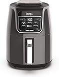 Ninja AF150AMZ Air Fryer XL, 5.5 Qt. Capacity that can Air Fry, Air Roast, Bake, Reheat & Dehydrate, with Dishwasher Safe, Nonstick Basket & Crisper Plate and a Chef-Inspired Recipe Guide, Grey