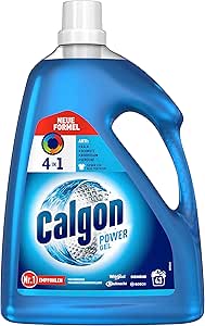 Calgon 4-in-1 Power Gel – Wirksam gegen Kalk, Schmutz, Gerüche und Korrosion – Schützender Wasserenthärter für die Waschmaschine – 1 x 2,15 l