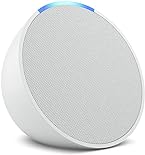 Amazon Echo Pop | Full sound compact smart speaker with Alexa | Glacier White