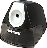 Compact Desktop Electric Pencil Sharpener, Black, Sold as 1 Each