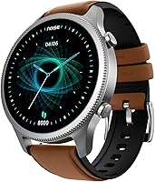 NoiseFit Halo 1.43" AMOLED Display, Bluetooth Calling Round Dial Smart Watch, Premium Metallic Build, Always on Display,...