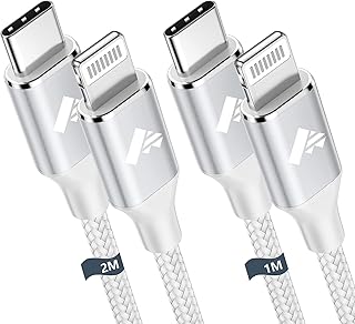 ライトニングケーブル USB C 1+2m Aioneus タイプCライトニングケーブル 2本セット iPhone 充電ケーブル PD高速充電 タイプC Lightningケーブル Type C iPhone充電コード iPhone 14 Pr...