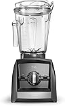 Vitamix A2500 Ascent Series Smart Blender, Professional-Grade, 64 oz. Low-Profile Container, Slate (Renewed)