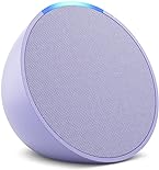 Amazon Echo Pop | Full sound compact smart speaker with Alexa | Lavender Bloom