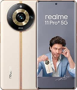 Smartphone realme Realme 11 Pro Plus 5G, 256 GB, 8 GB de RAM, Sunrise Beige
