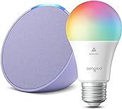 Echo Pop | Lavender Bloom with Sengled Smart Color Bulb